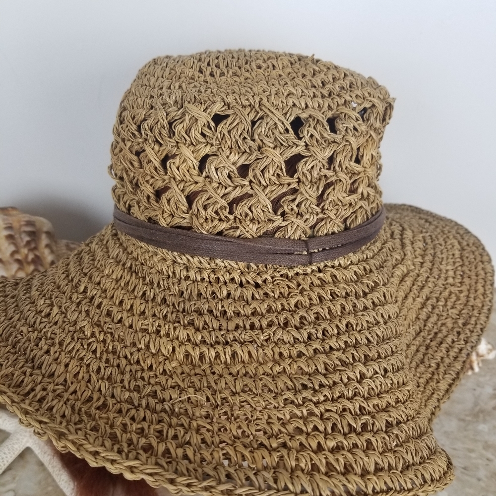 Cappelli Packable Floppy Straw Summer Hat - image 4